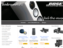 Tablet Screenshot of bodrumhifi.com